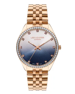 Lee Cooper LC07831.490 Women's Super Metal Rose Gold Watch