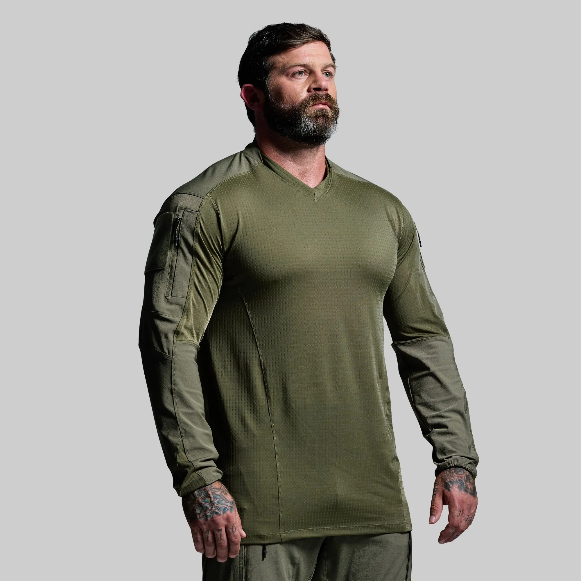 Long Sleeve Op Top Pro (OD Green)