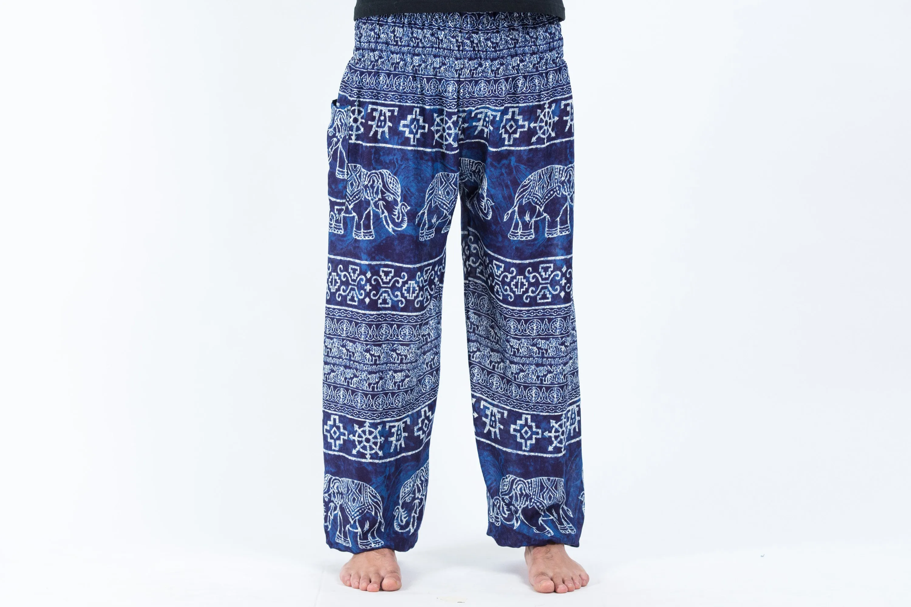 Marble Elephant Men's Elephant Pants in Blue