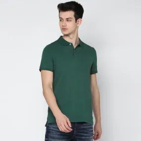 Men Basic Soft Cotton Pique Polo Shirt