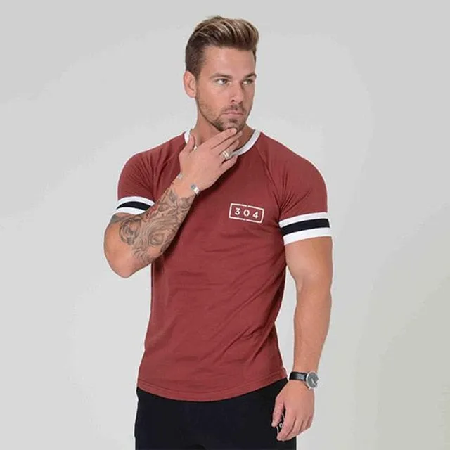 Men Slim Fit T-Shirt