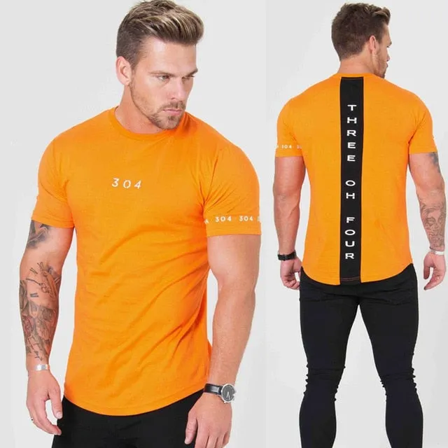 Men Slim Fit T-Shirt