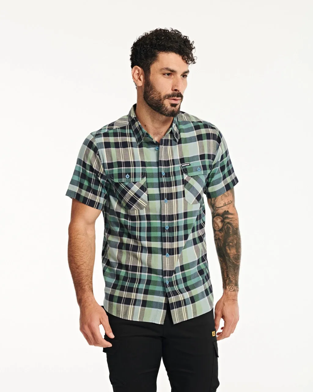 Men's Plaid Work Shirt