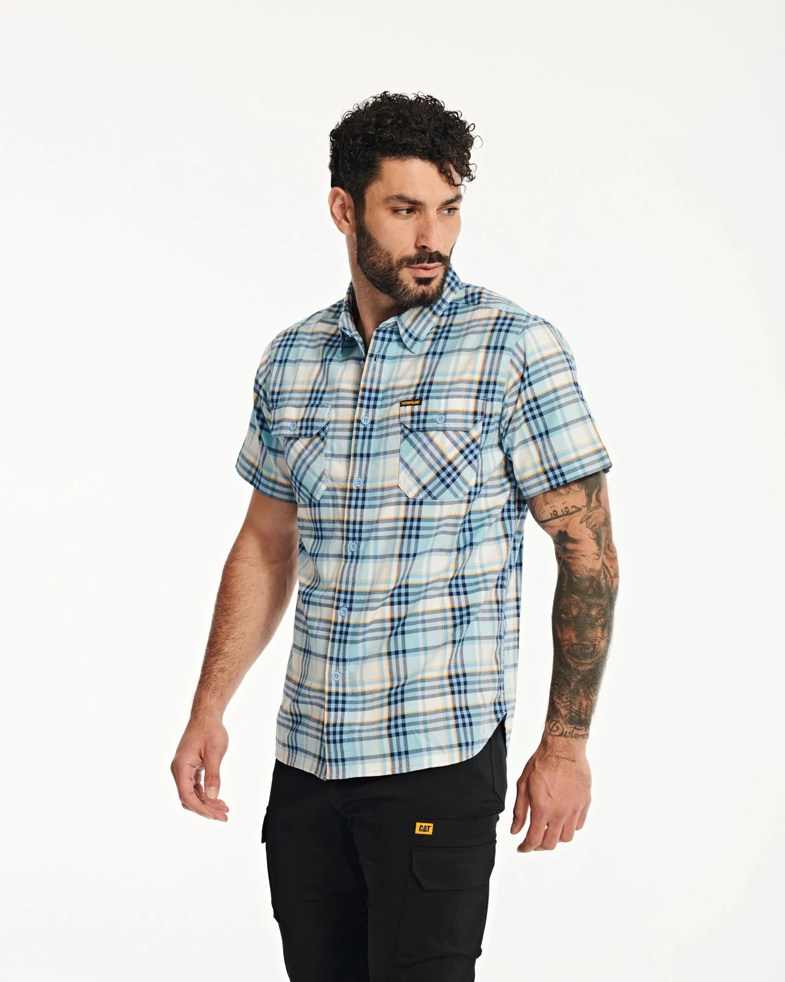 Men's Plaid Work Shirt