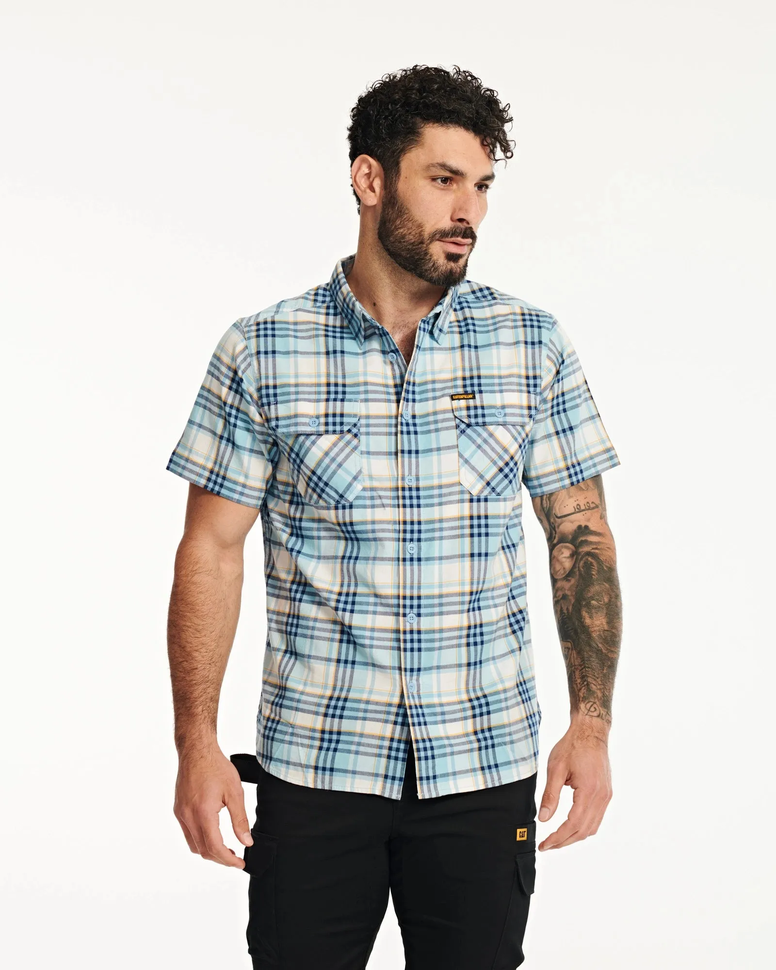 Men's Plaid Work Shirt