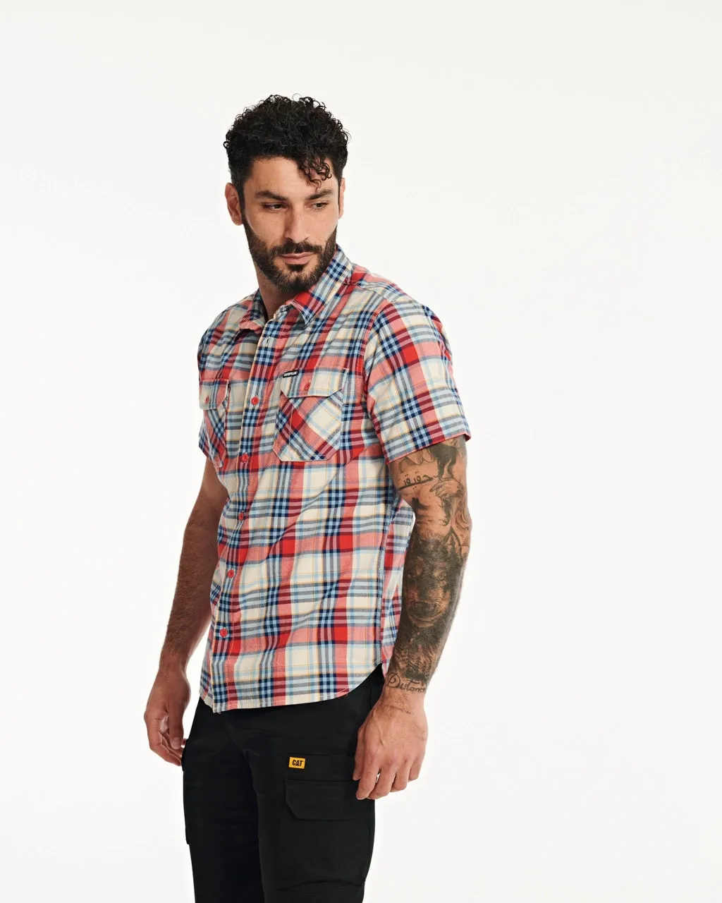 Men's Plaid Work Shirt