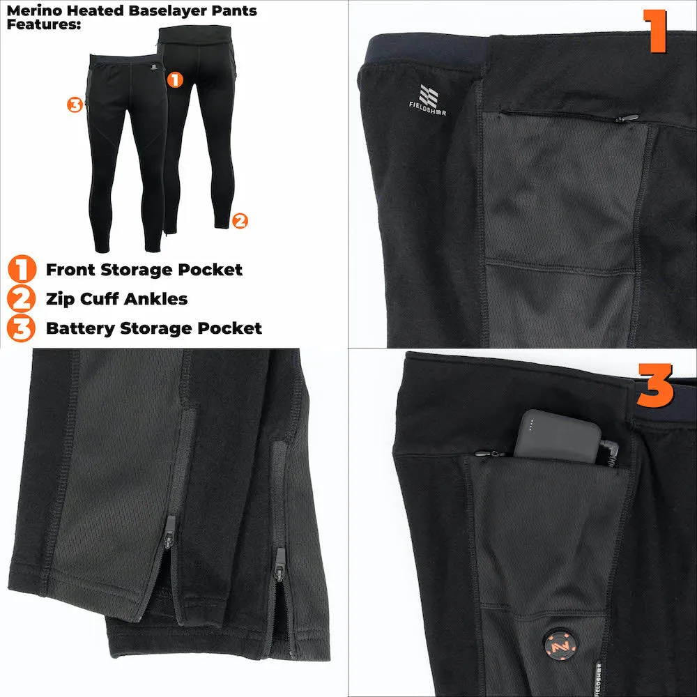 Merino Heated Baselayer Pant Men's