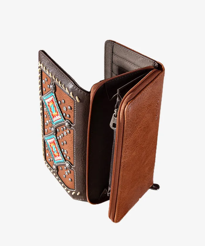 Montana West Aztec Studs Wallet