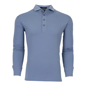 Omaha Long Sleeve Polo (Cloud)