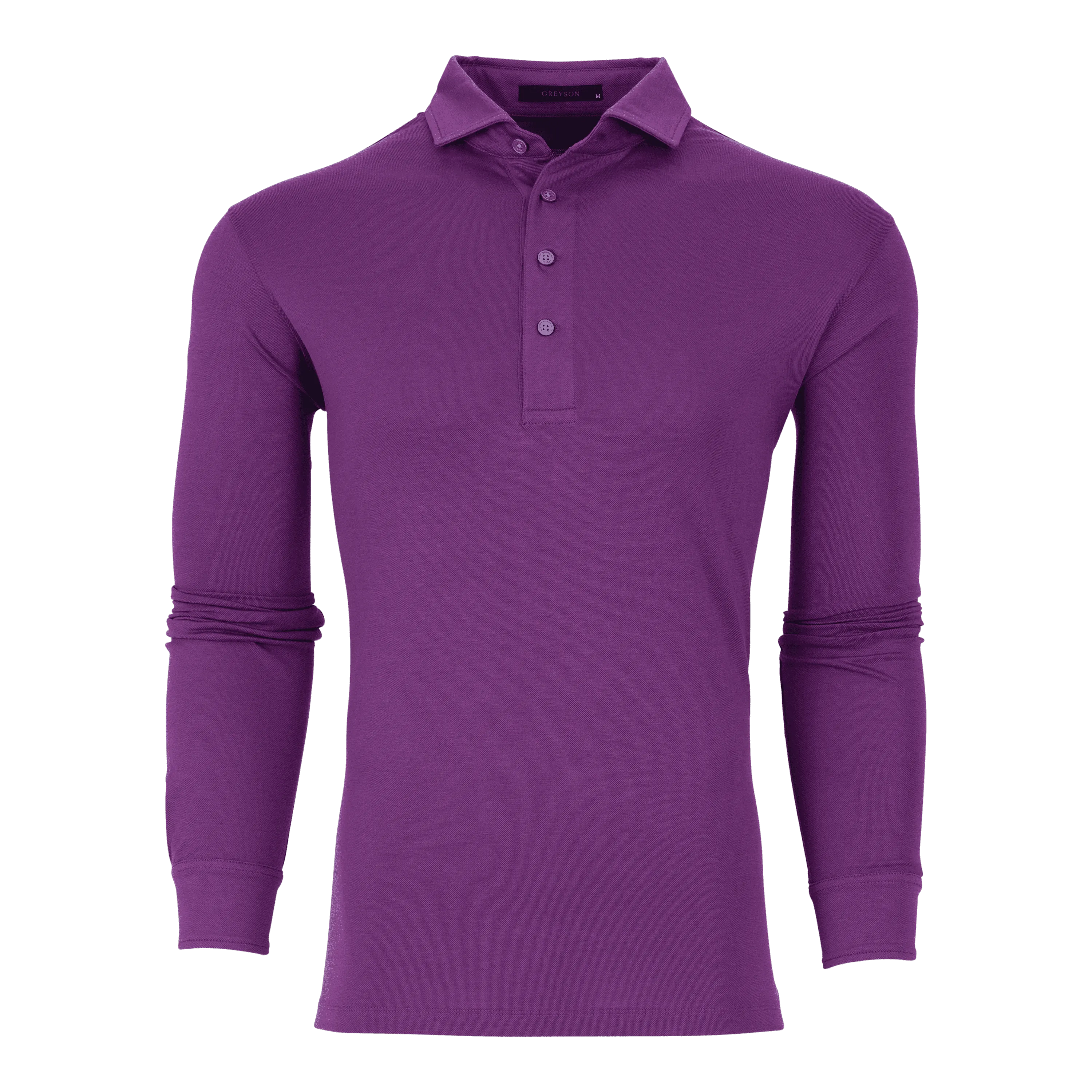 Omaha Long Sleeve Polo (Meadowsweet)