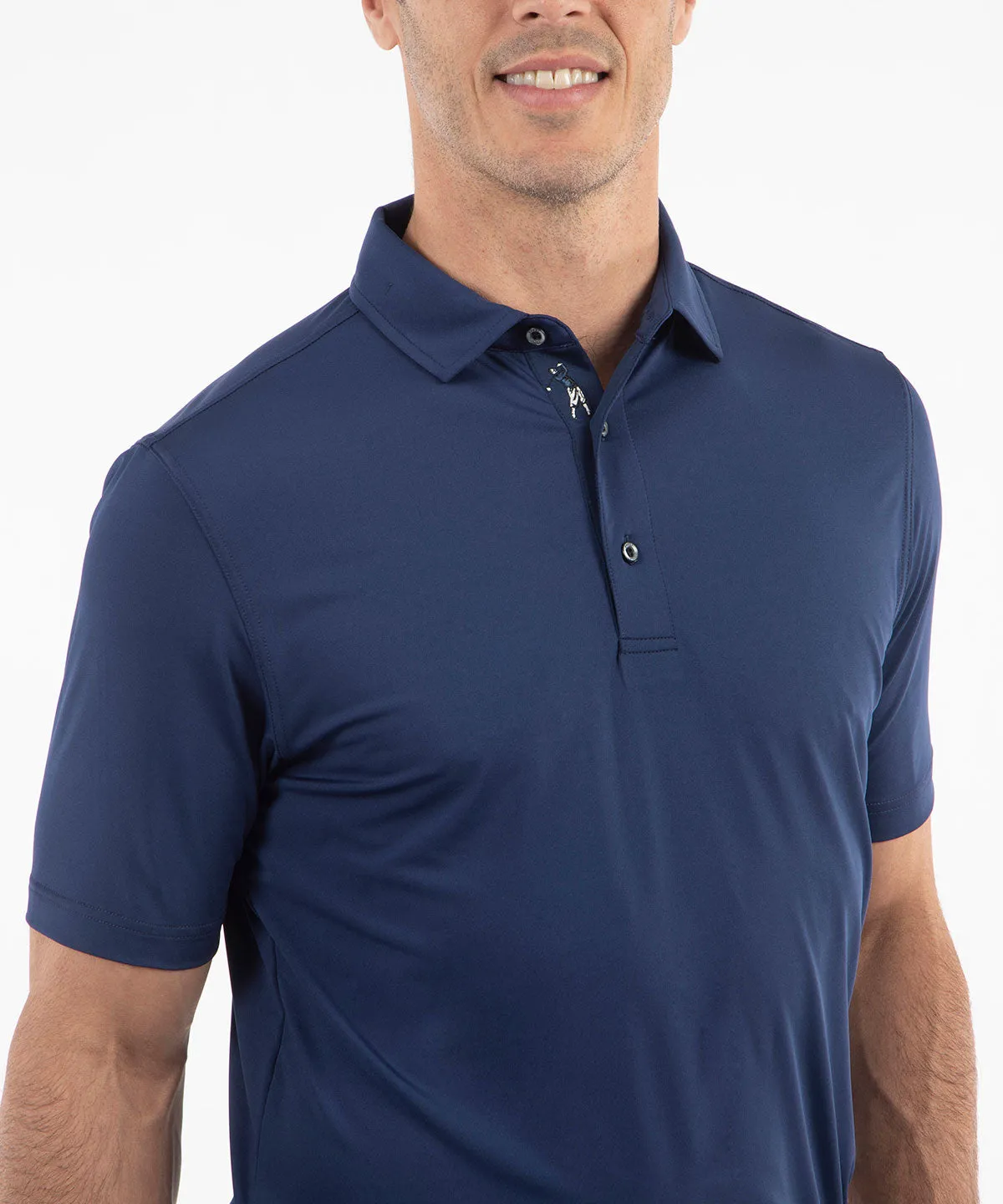 Performance Jersey Solid Polo Shirt