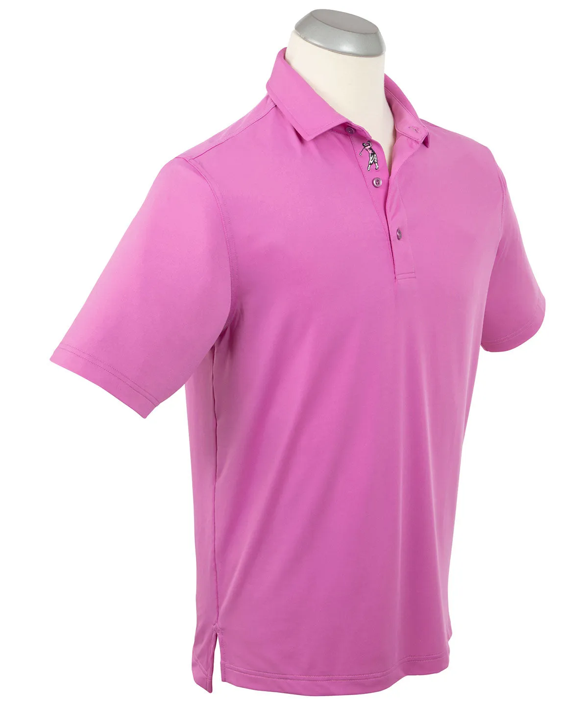 Performance Jersey Solid Polo Shirt