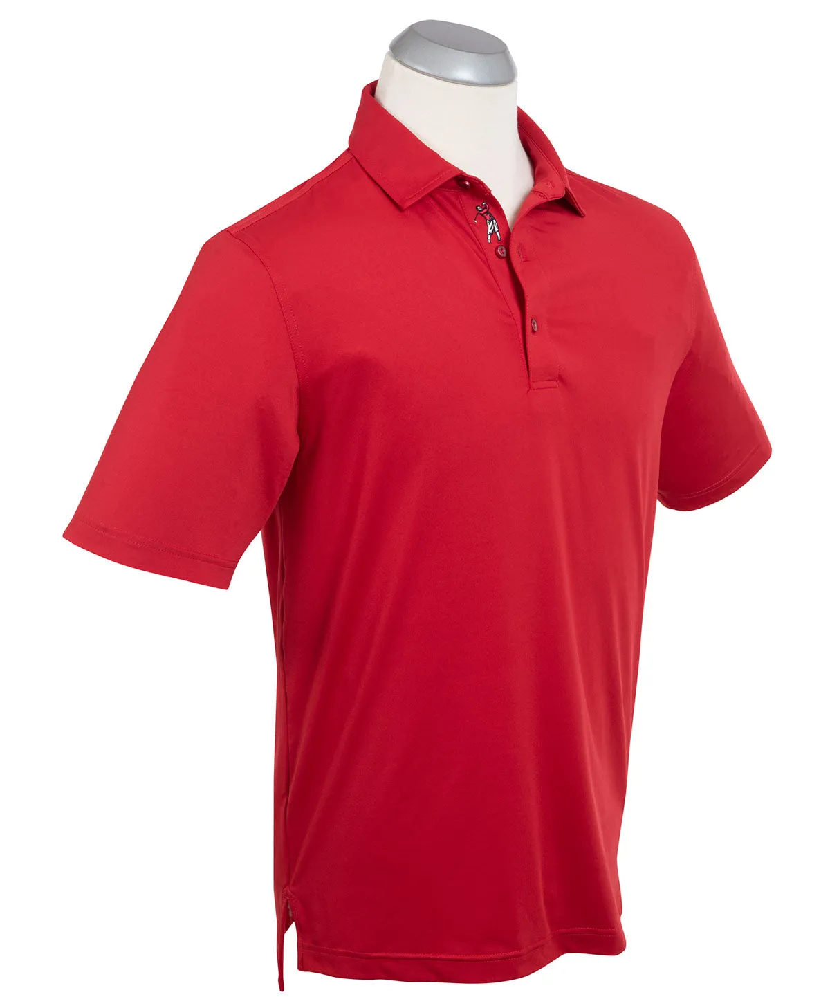 Performance Jersey Solid Polo Shirt