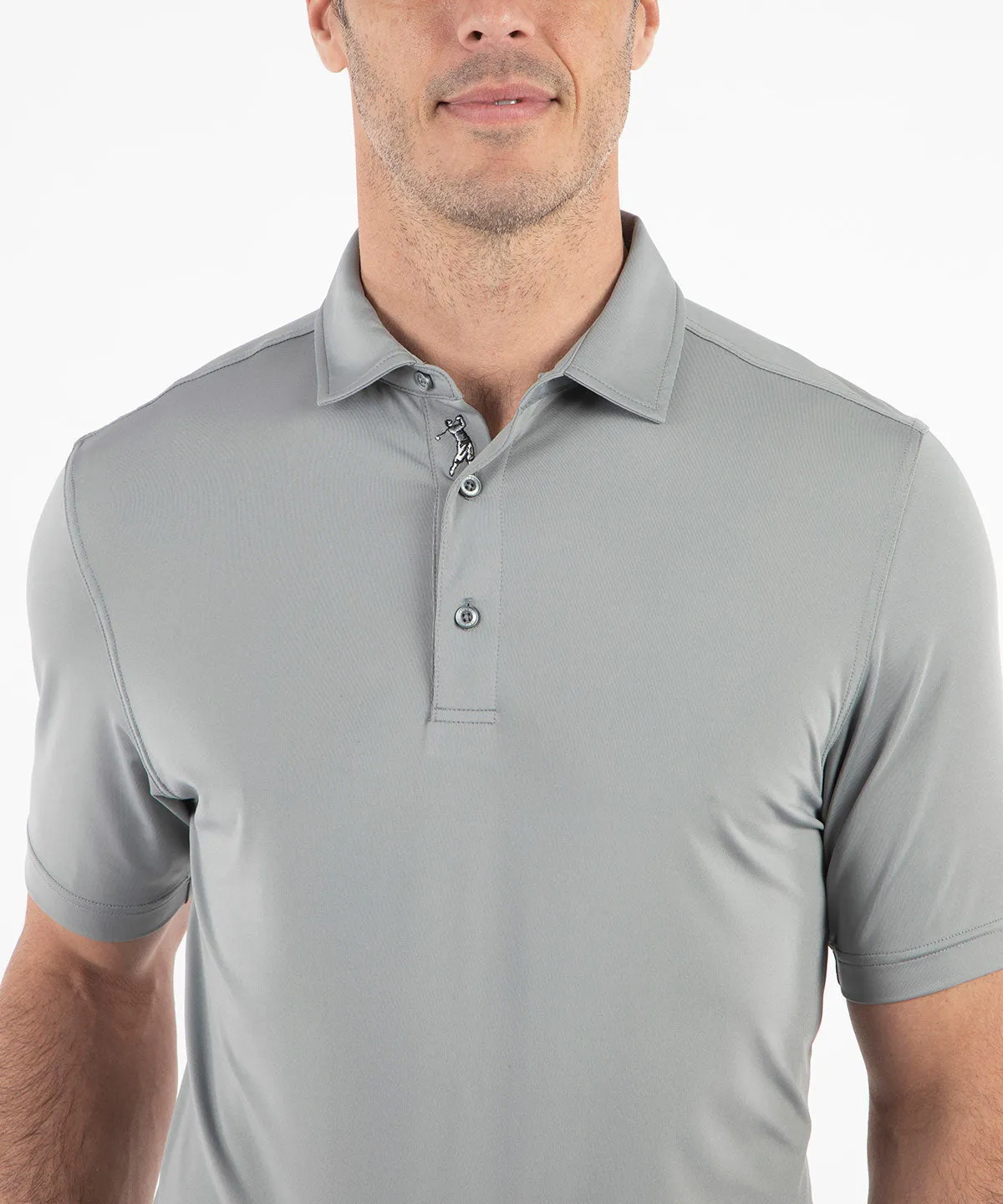 Performance Jersey Solid Polo Shirt