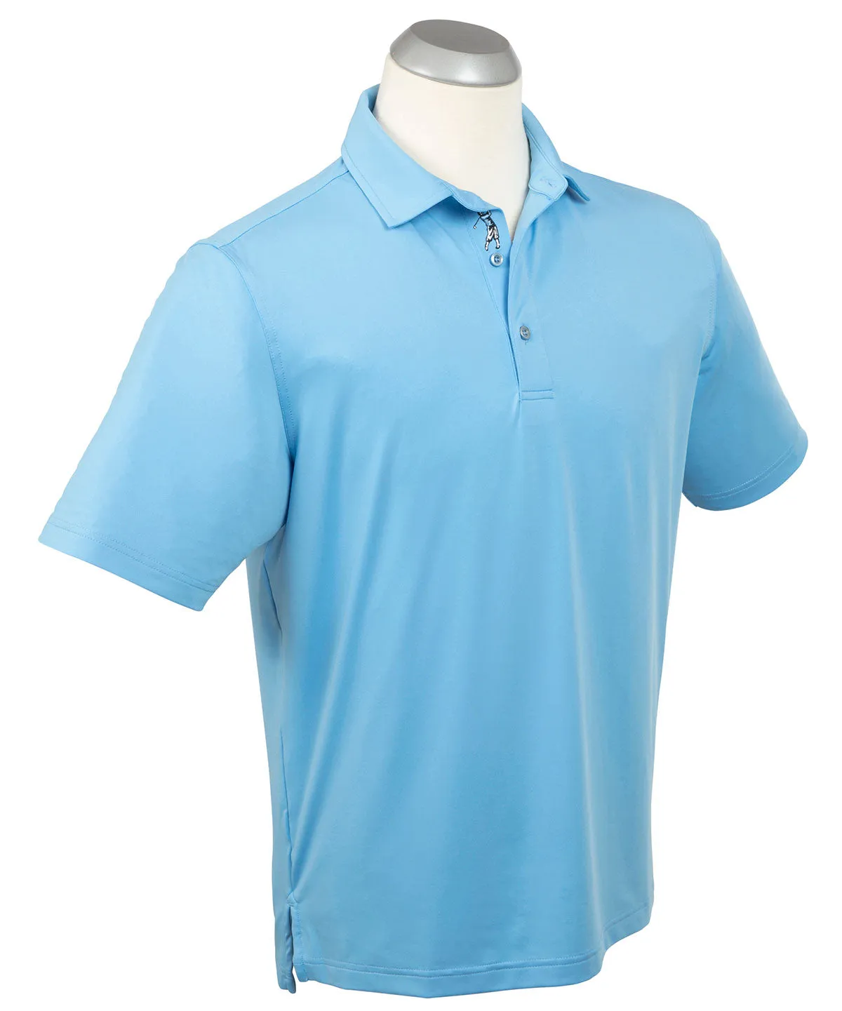 Performance Jersey Solid Polo Shirt