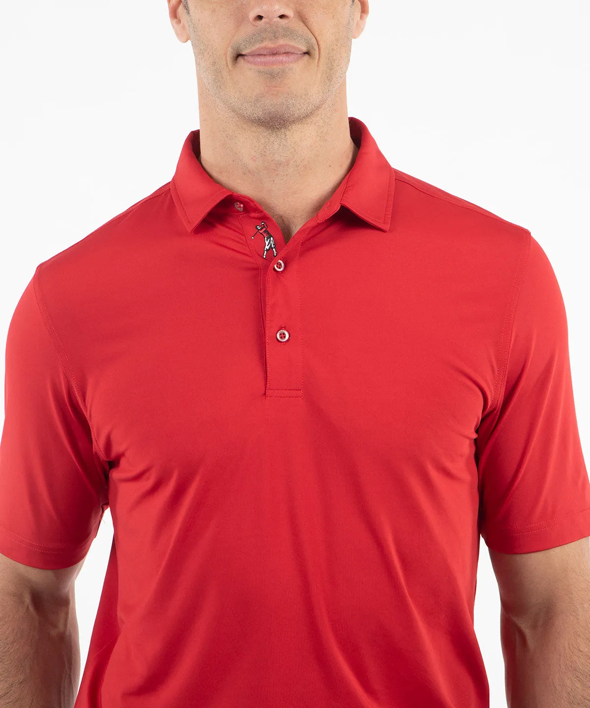 Performance Jersey Solid Polo Shirt