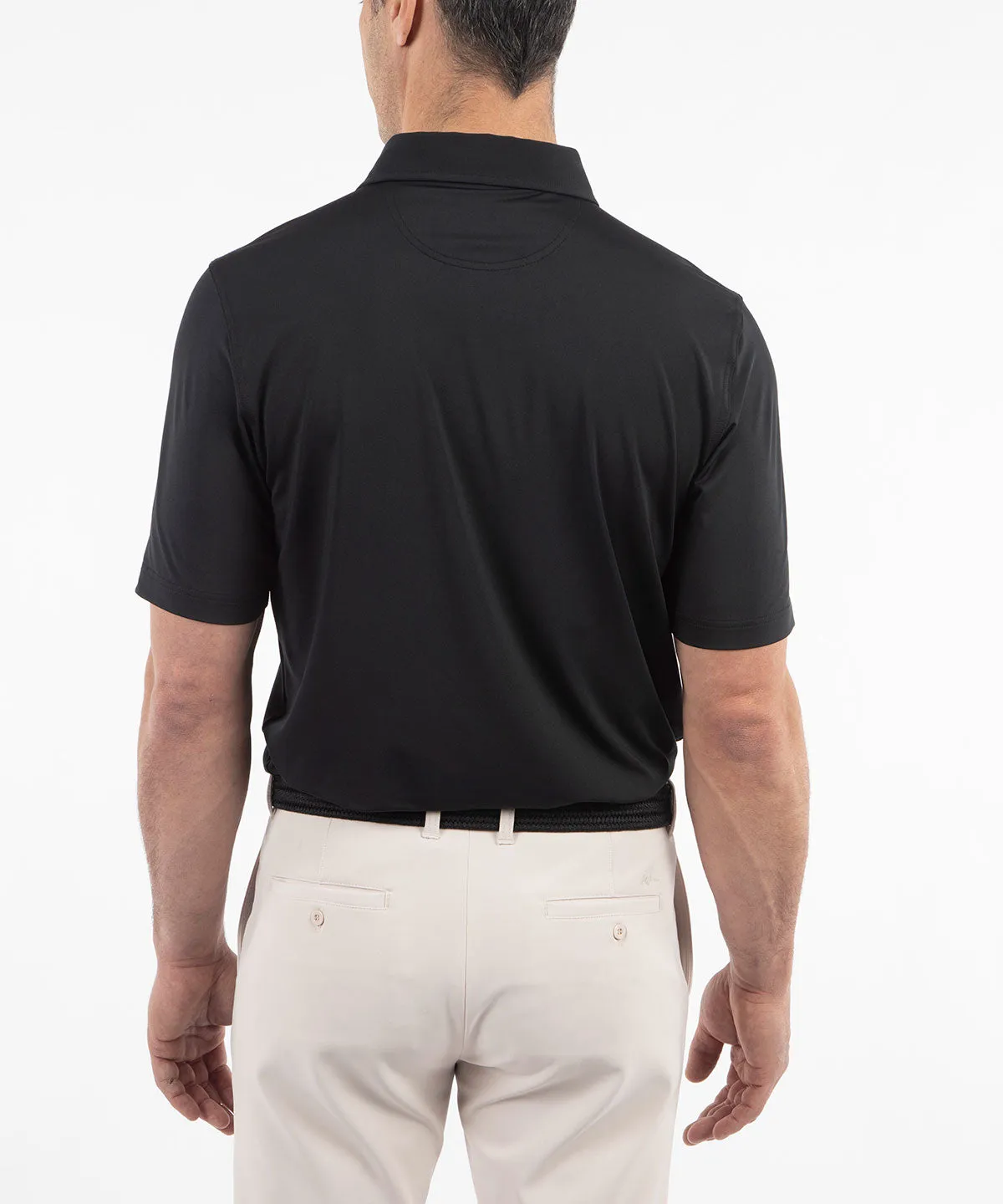 Performance Jersey Solid Polo Shirt