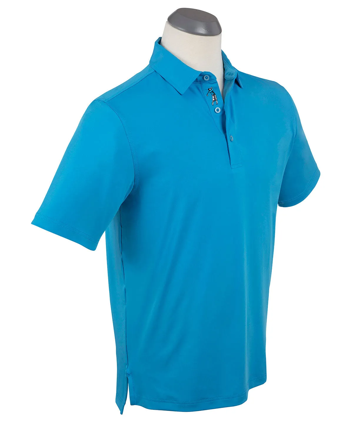 Performance Jersey Solid Polo Shirt