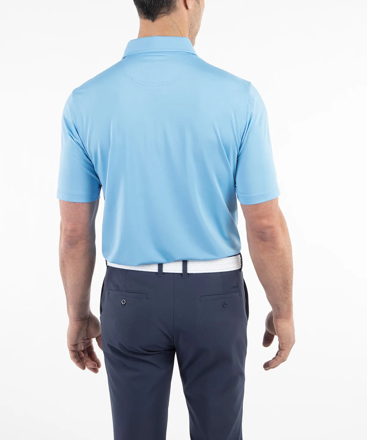 Performance Jersey Solid Polo Shirt