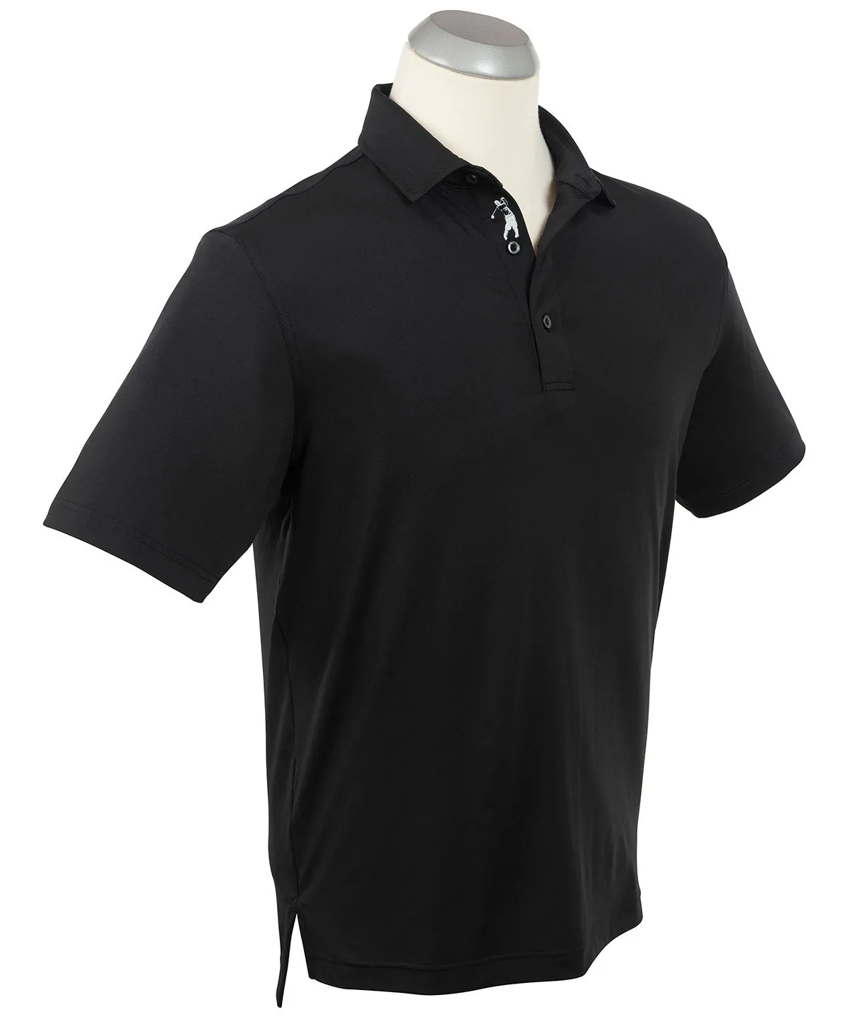 Performance Jersey Solid Polo Shirt