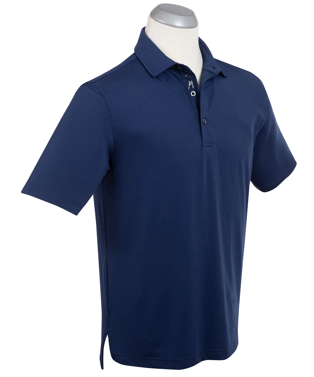 Performance Jersey Solid Polo Shirt