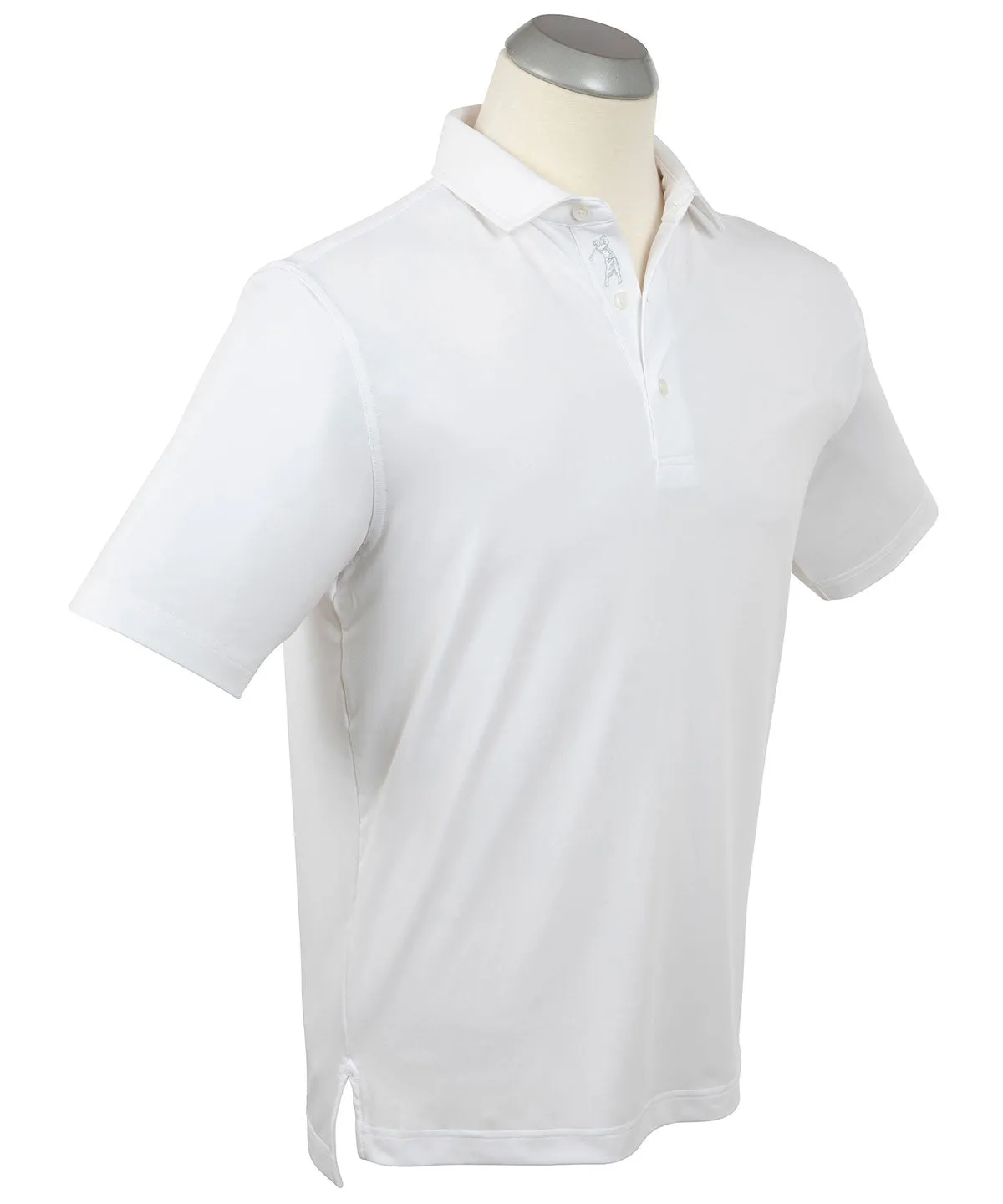 Performance Jersey Solid Polo Shirt