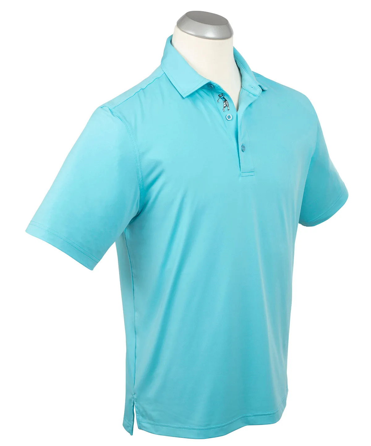 Performance Jersey Solid Polo Shirt