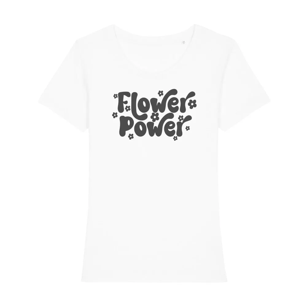 Premium T-Shirt Bio Flower Power Women