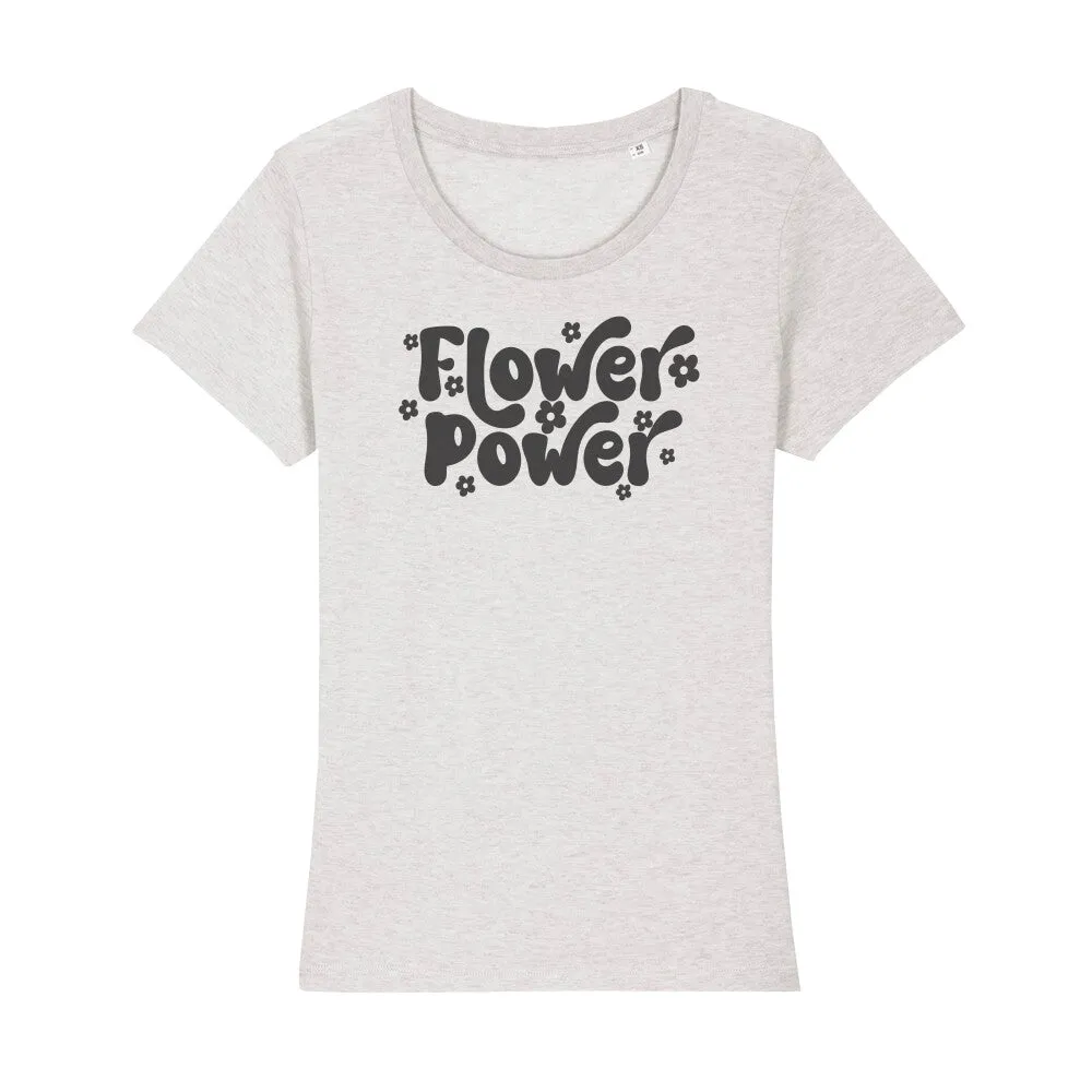 Premium T-Shirt Bio Flower Power Women