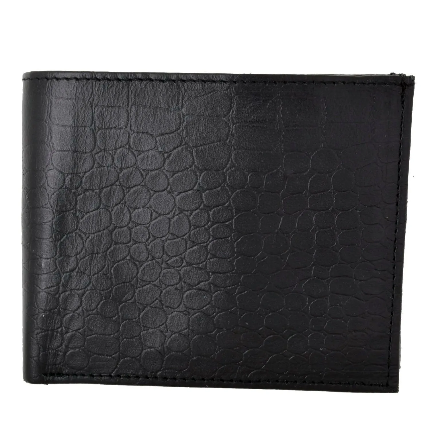 RFID- Croco RFID Flip Bifold Wallet For Men