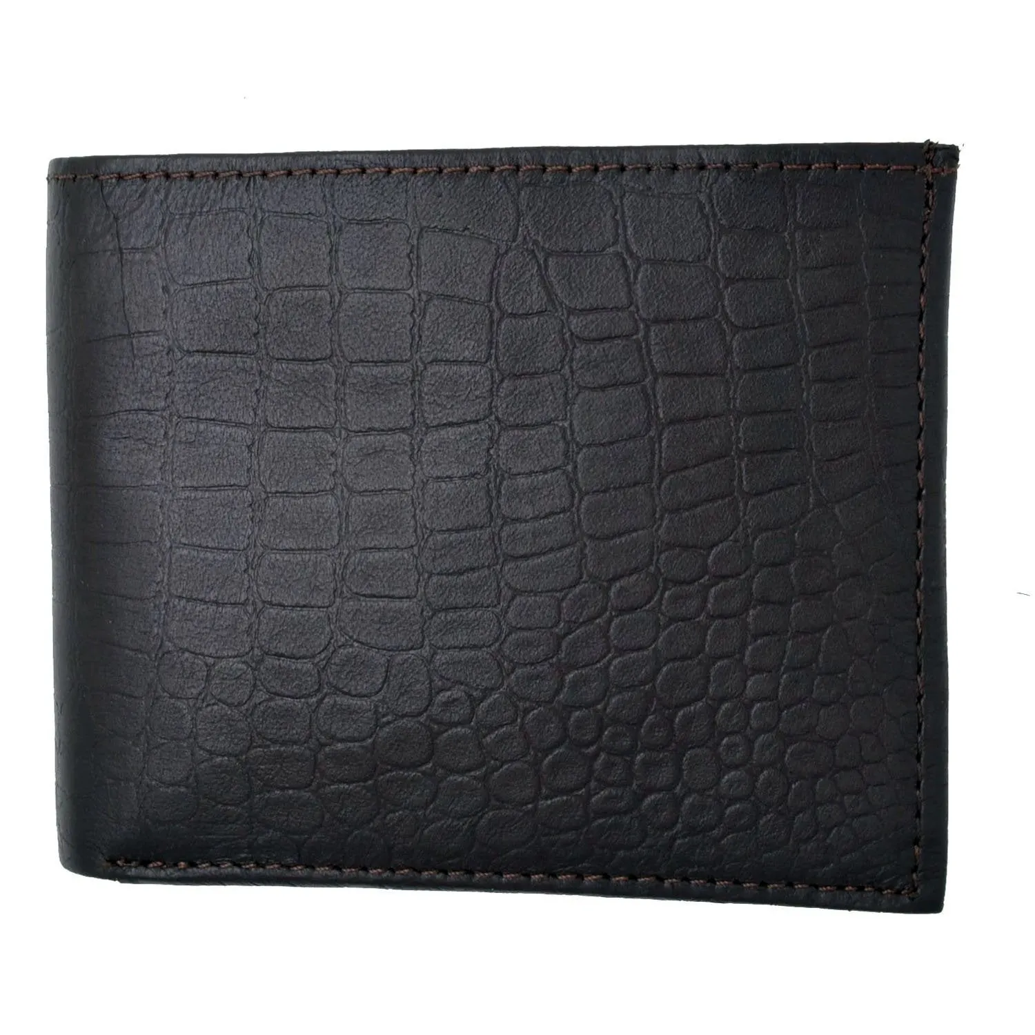 RFID- Croco RFID Flip Bifold Wallet For Men