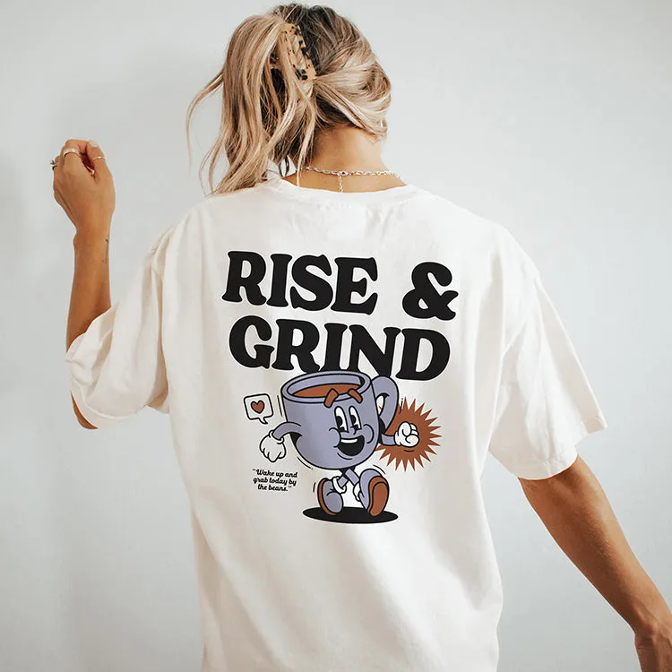 Rise & Grind Graphic Tee (Wholesale)