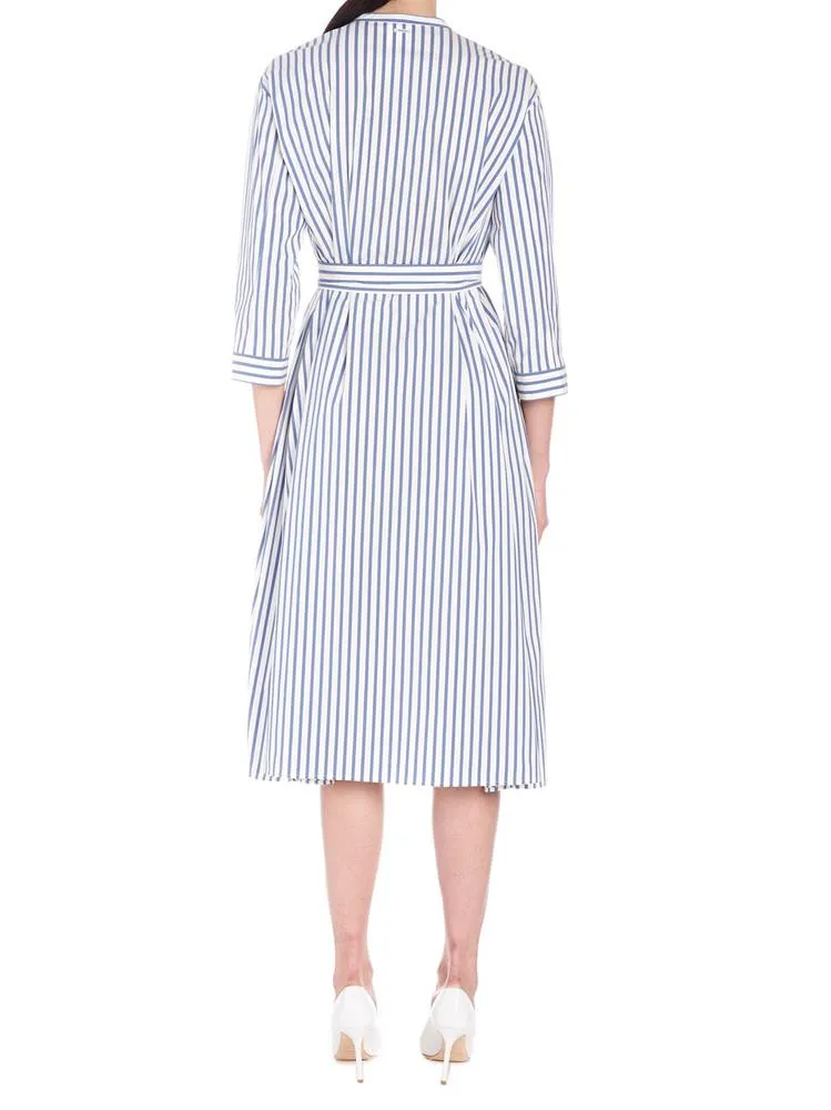 'S Max Mara Bebbio Striped Midi Dress