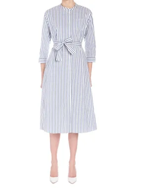 'S Max Mara Bebbio Striped Midi Dress