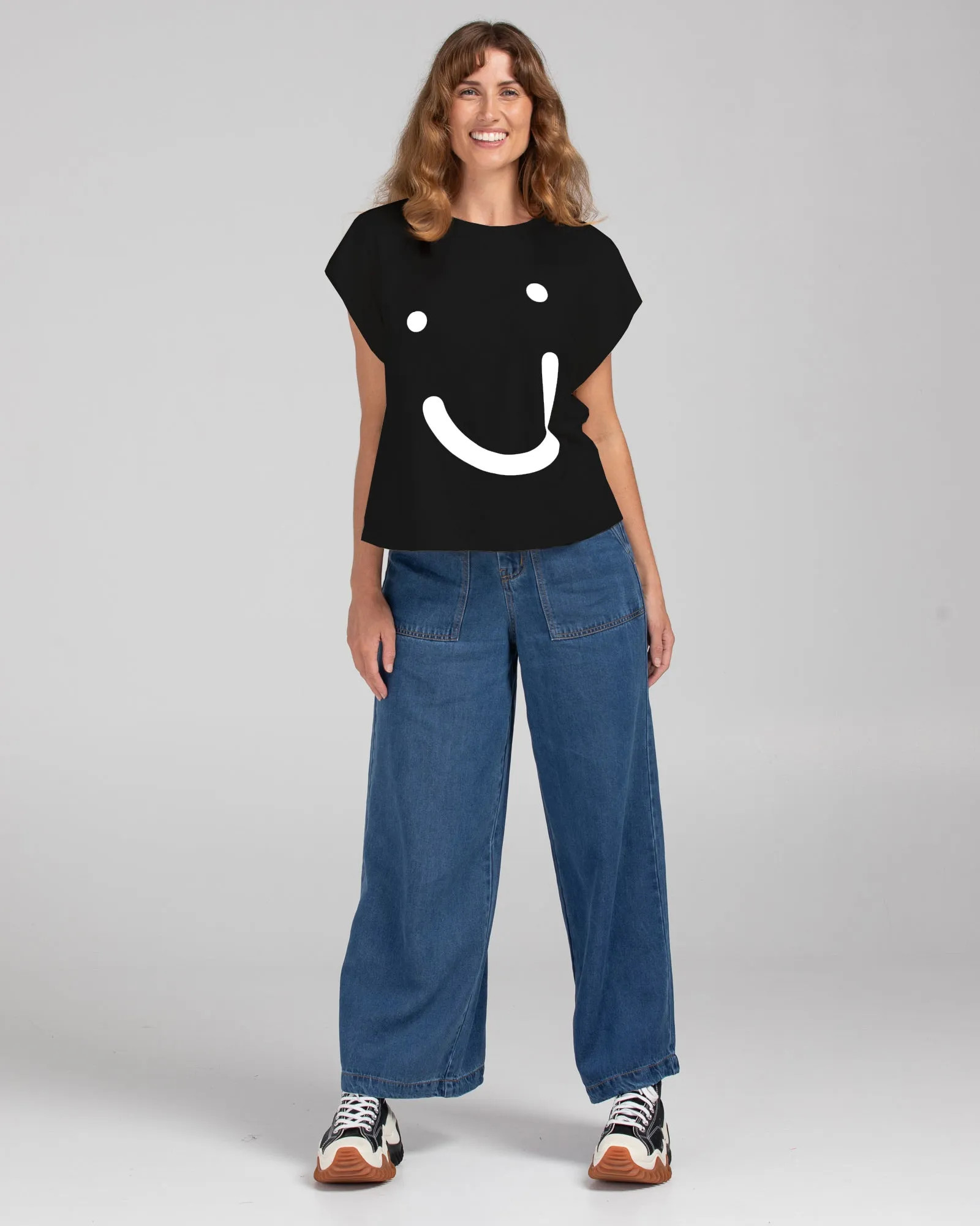 Smile Tee - Black