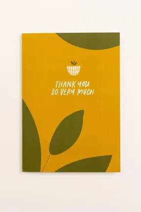 Thank You So Very Much Greeting Card