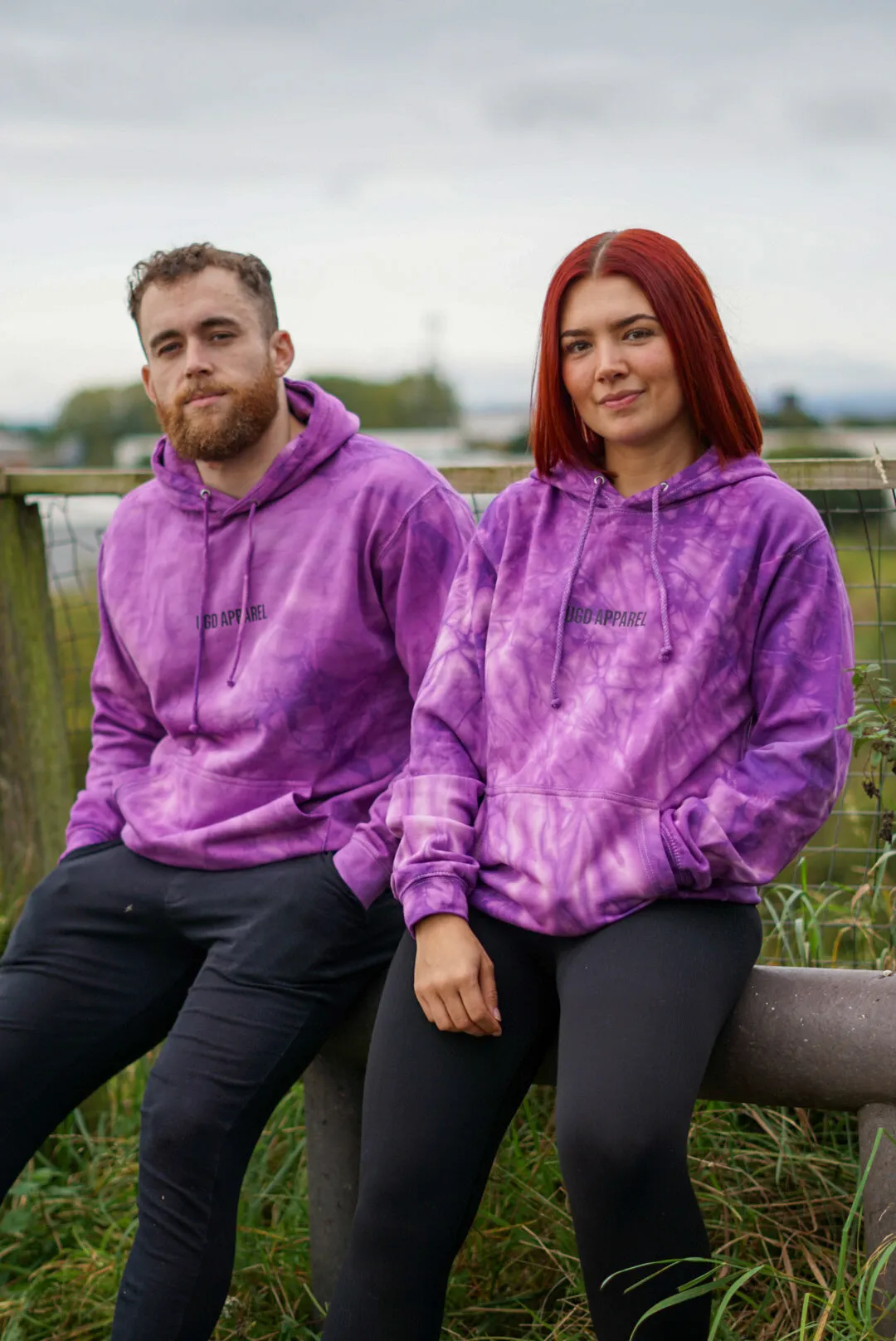 UGD Apparel Tie Dye Unisex Hoodie in 5 colours