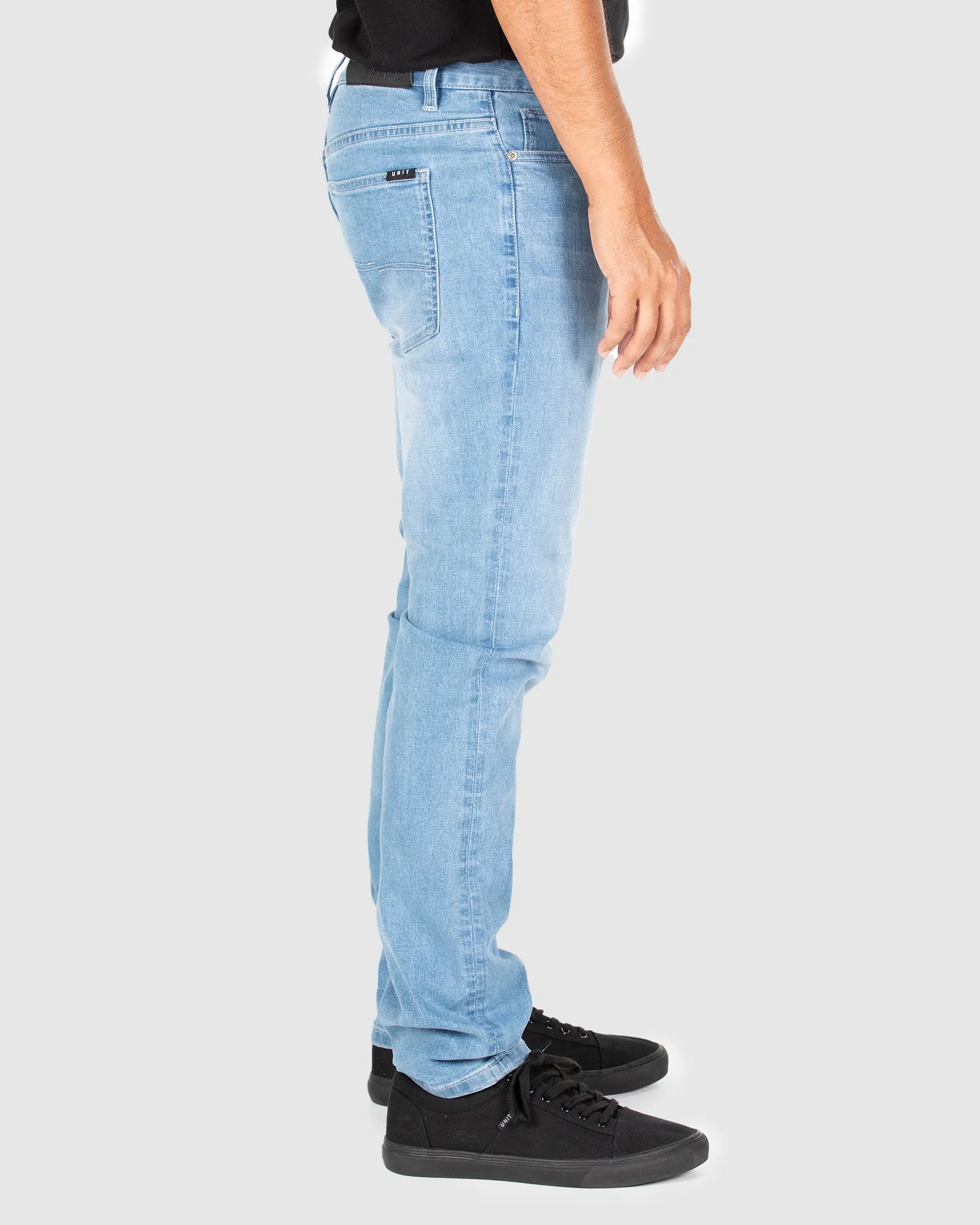 UNIT Mens Elite Slim Fit Stretch Jeans