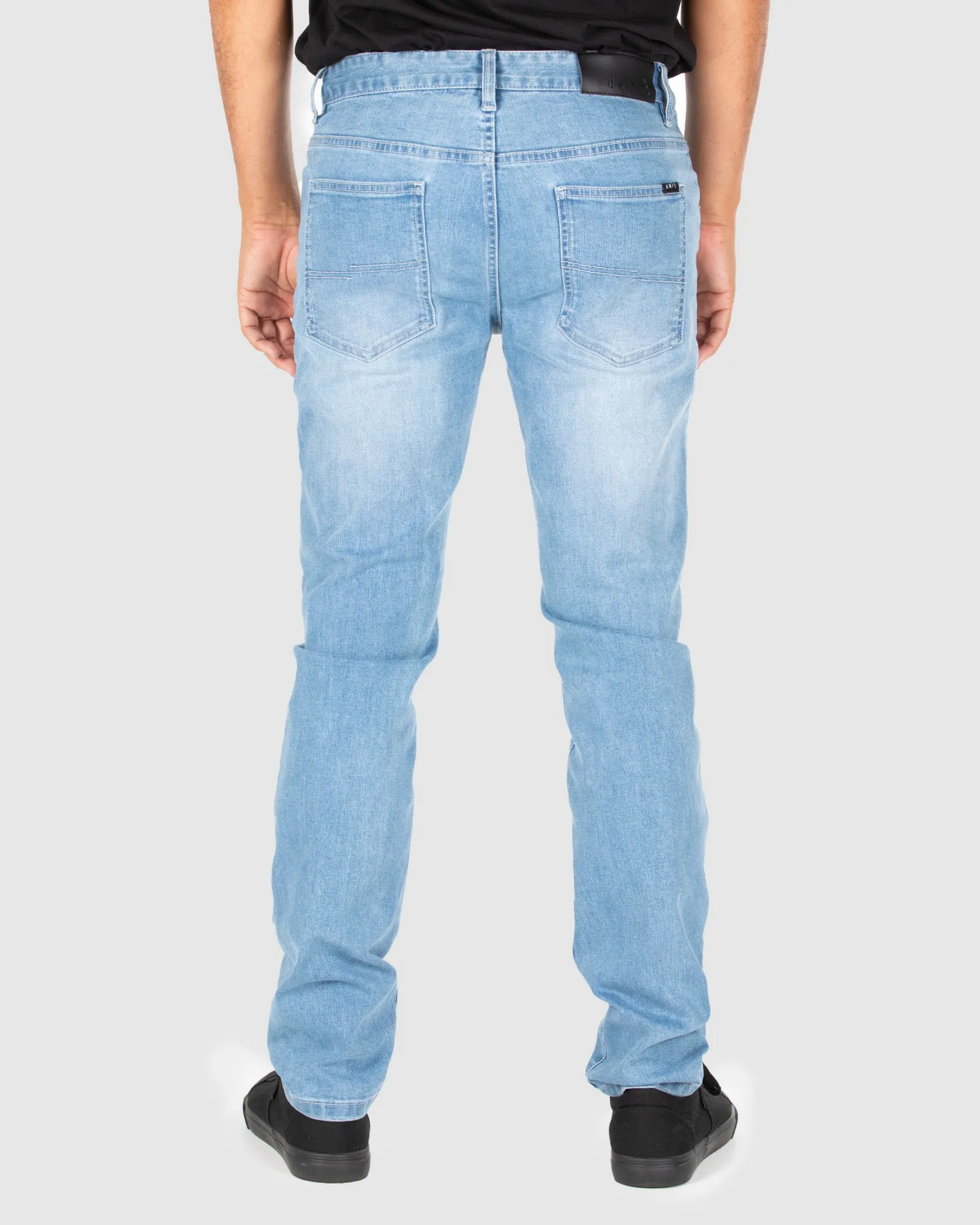 UNIT Mens Elite Slim Fit Stretch Jeans