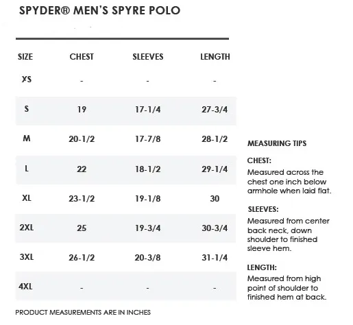 WOF Mens Spyder Spyre Polo- Black Frost